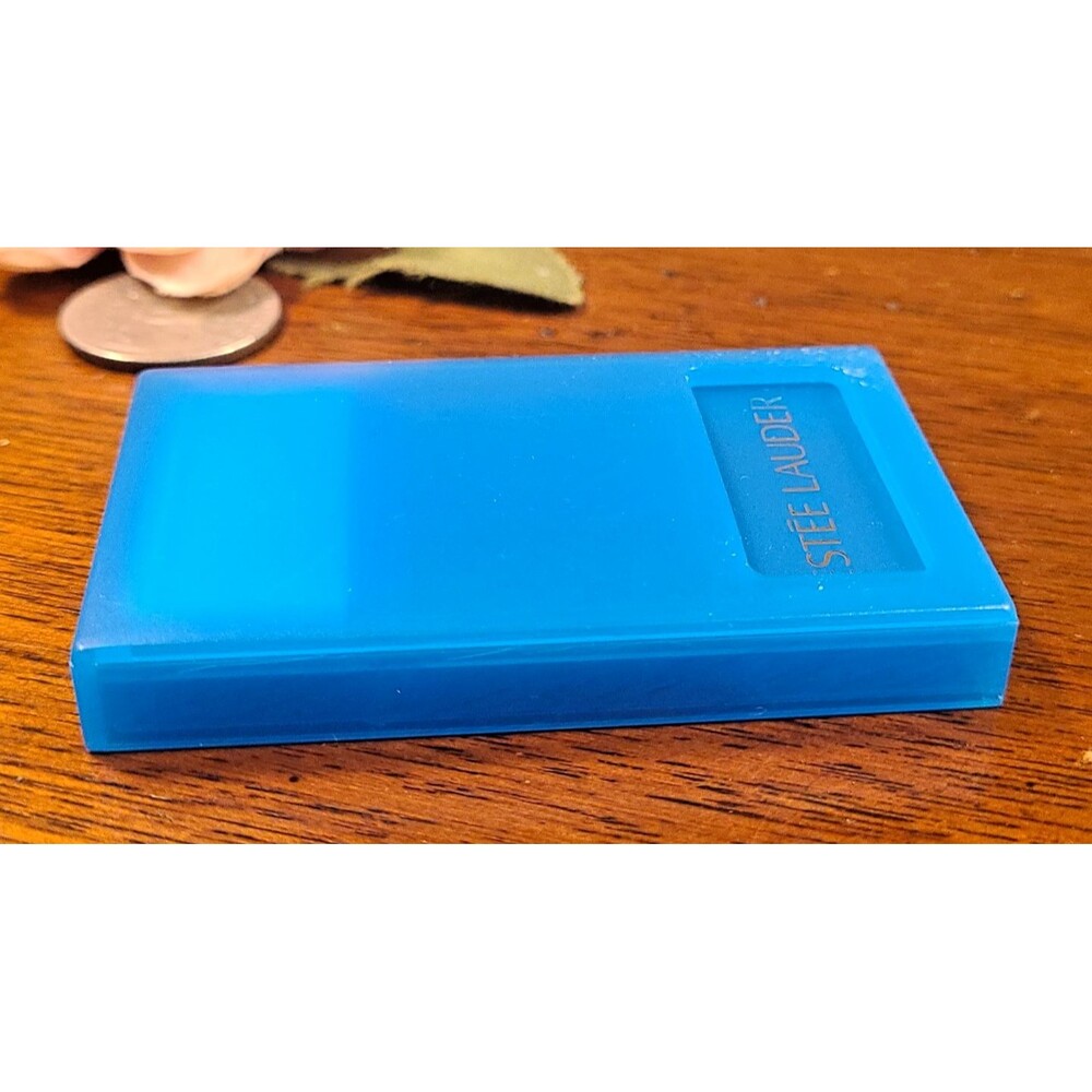 Estee Lauder GWP Blush All Day 01 POTPOURRI .09 oz Natural Cheek Color TRVL Blue - Picture 8 of 10